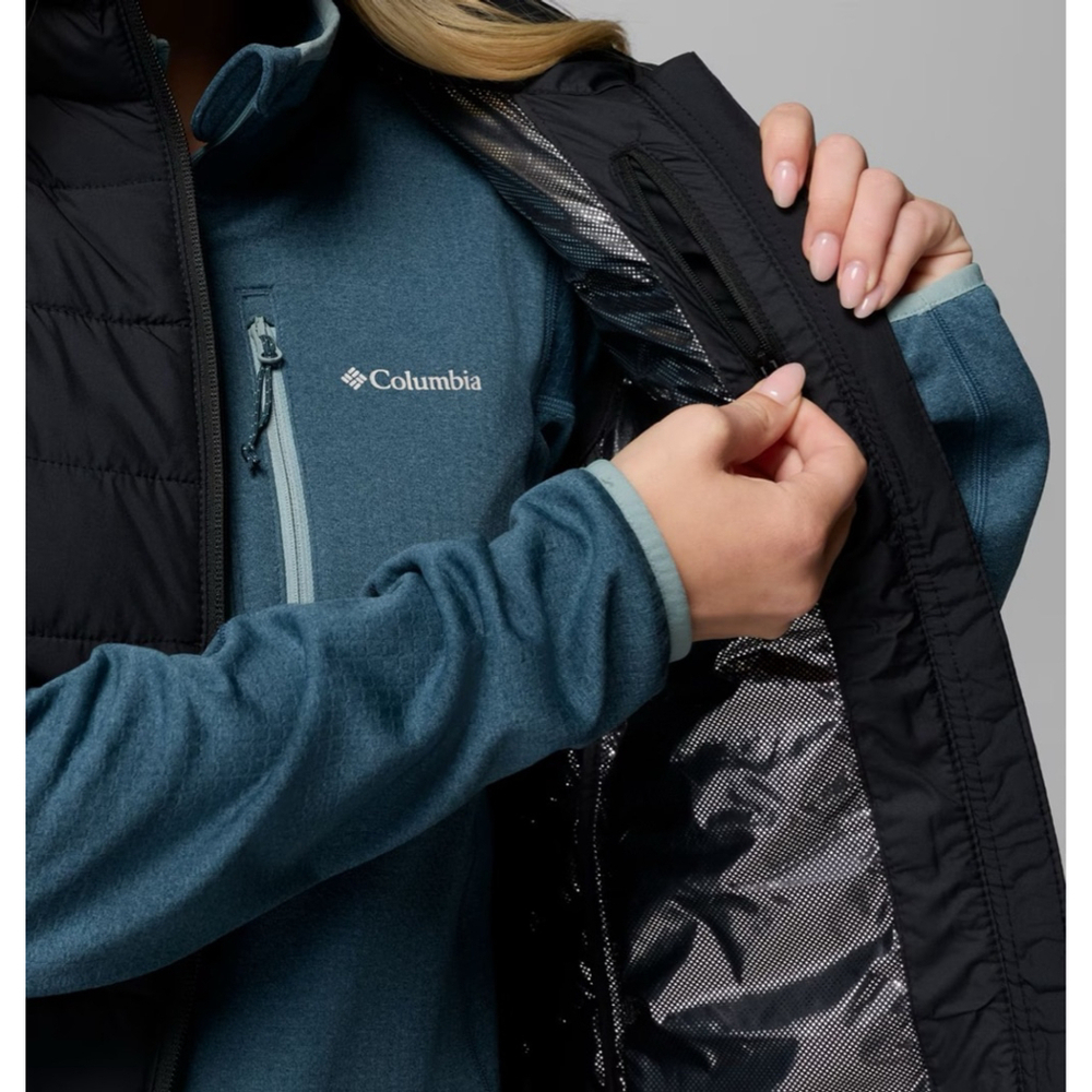 Columbia Powder Lite II Women's Puffer Vest Black Size Small | Lightweight - Picture 5 of 12